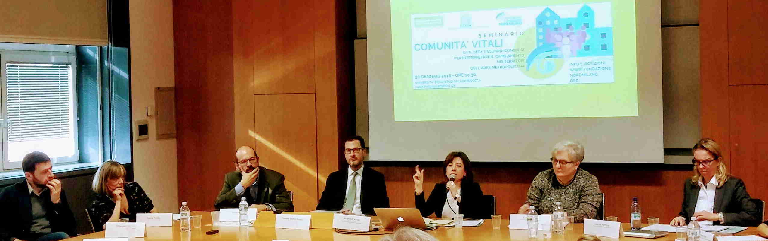 COMUNITA’ VITALI: Fondazione Nord Milano, Università e territorio a confronto