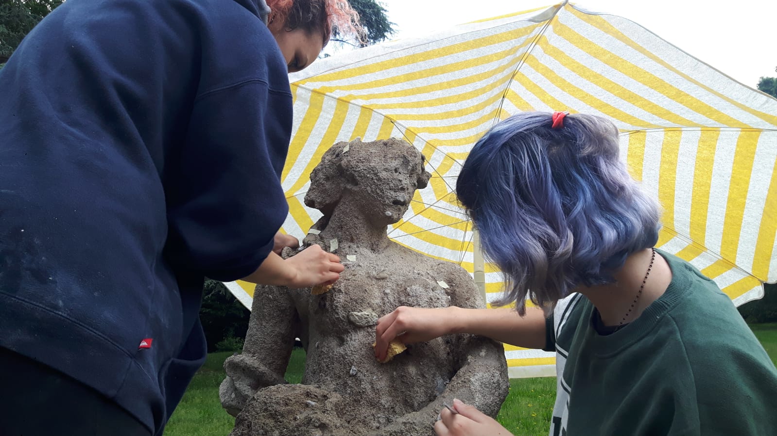 Nuova vita per le statue di Villa Ghirlanda Silva