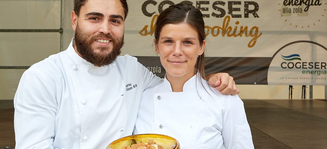 Sagra del gorgonzola 2018: centinaia di spettatori per il Cogeser Show Cooking