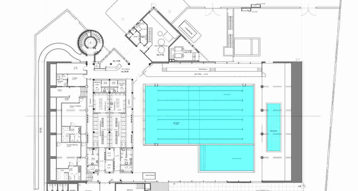 Piscina comunale, al via l’ampliamento degli spazi interni e la costruzione delle nuove vasche all’aperto