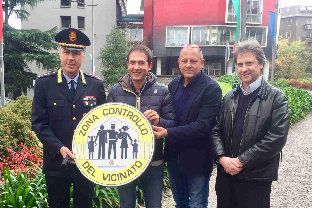 Installato il primo cartello CONTROLLO DEL VICINATO