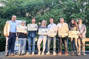 Consegnate agli allievi del Mazzini, 7 borse di studio Balilla Paganelli