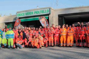 Grande festa per i 45 anni della Croce Verde di Pioltello