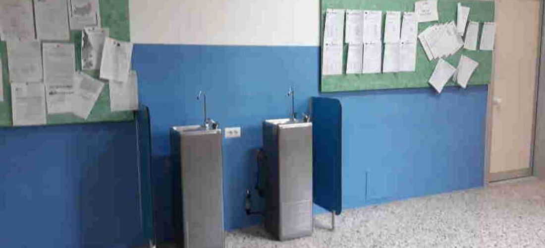 Scuola Forlanini: installate colonnine d’acqua potabile per sensibilizzare gli studenti
