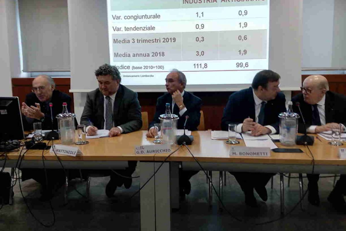 Industria e artigianato manifatturiero al terzo trimestre 2019: a Milano tutti positivi i valori