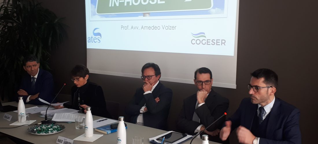 Un interessante convegno organizzato da ATES e COGESER sul tema delle Società In House