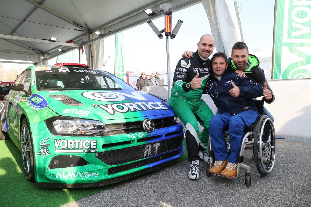 VORTICE per uno sport senza barriere: al Monza Rally Show presentato un avveniristico simulatore di guida per disabili