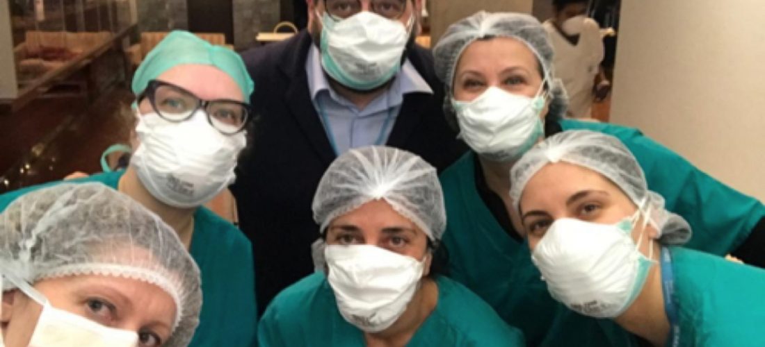 Coronavirus: 40 operatori sanitari di ASST Nord Milano si alternano all’Hotel Michelangelo per garantire assistenza