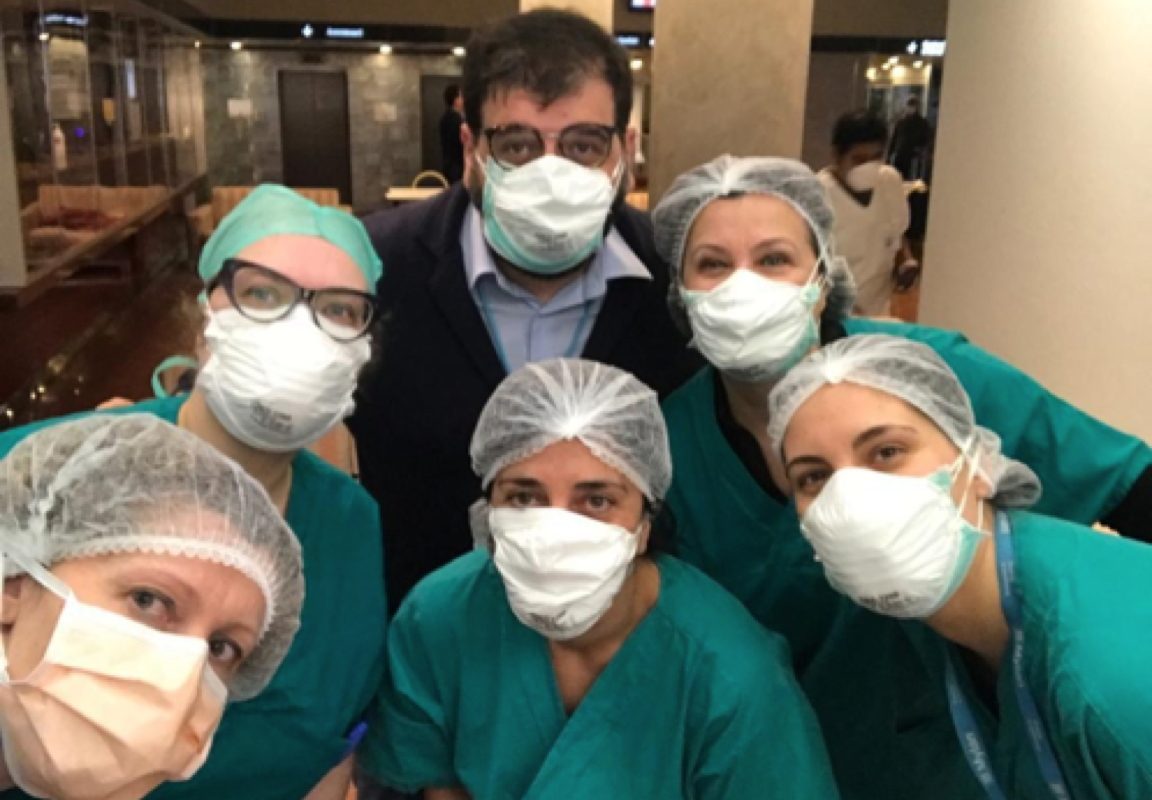 Coronavirus: 40 operatori sanitari di ASST Nord Milano si alternano all’Hotel Michelangelo per garantire assistenza