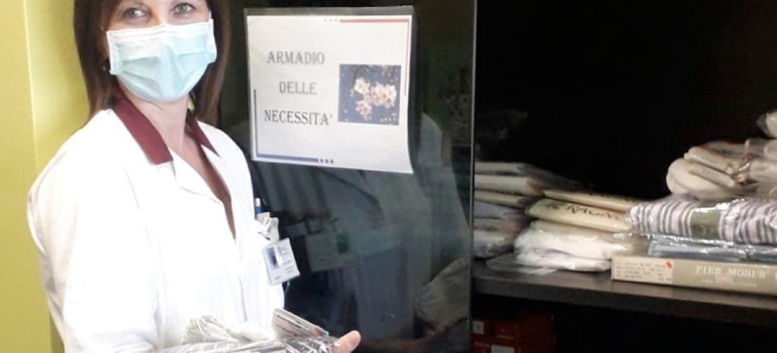 Nei reparti degli ospedali di Sesto e Cinisello Balsamo arrivano gli armadi dei pigiami