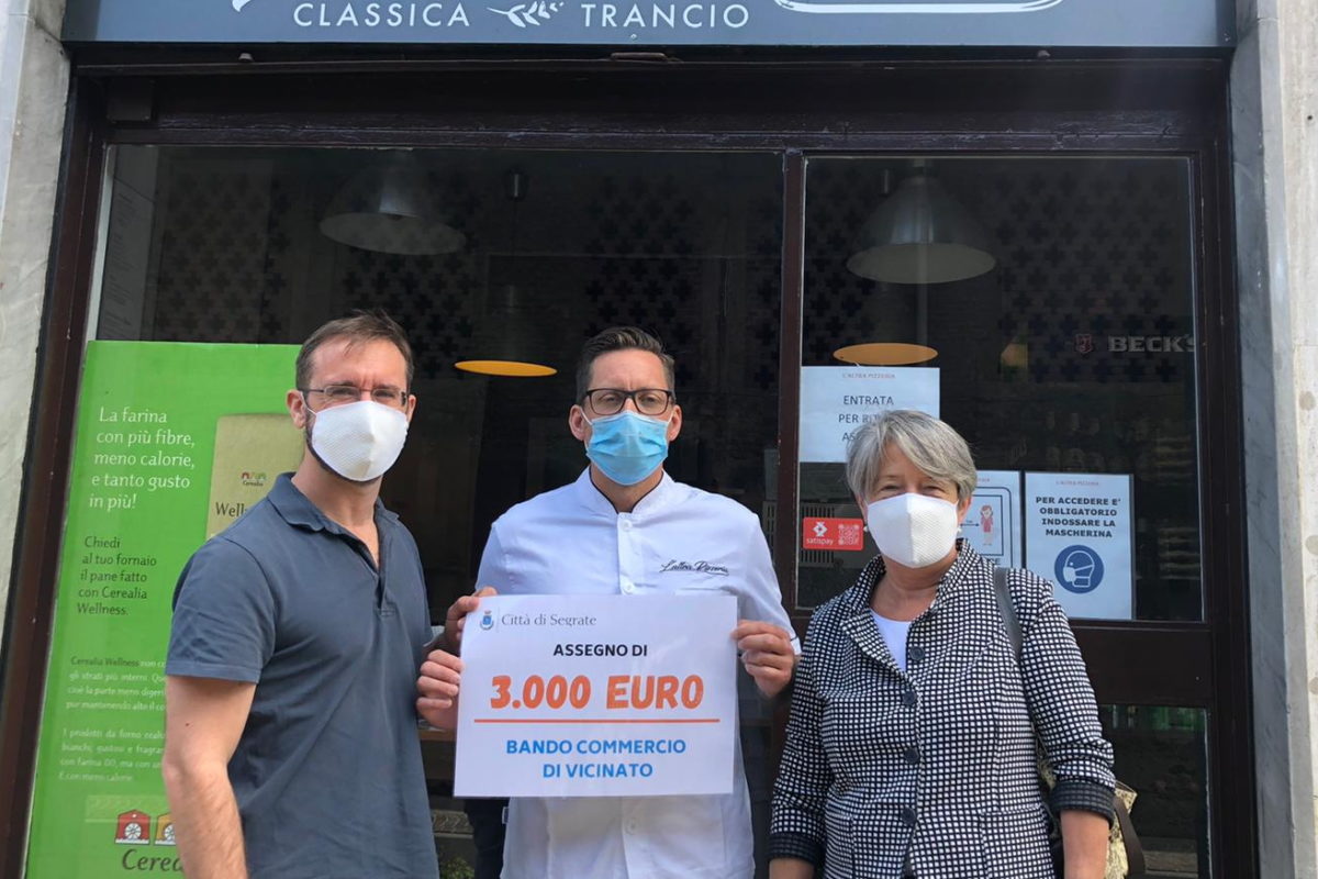 Bando Commercio di vicinato: i negozianti premiati con un contributo di 3000 €