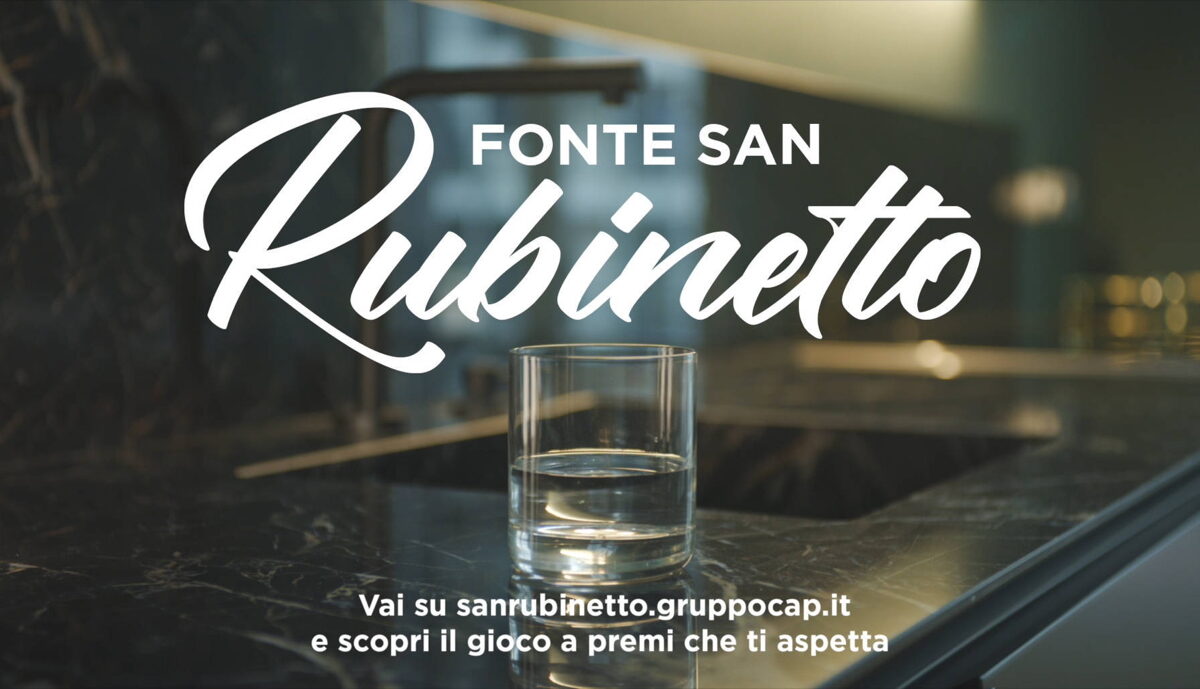 Uno spot e un concorso istant win per promuovere l’acqua San Rubinetto