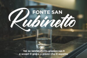Uno spot e un concorso istant win per promuovere l’acqua San Rubinetto