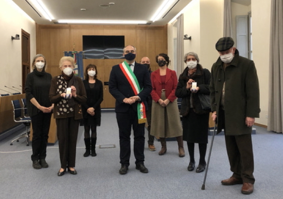 Il Sindaco consegna le Medaglia d’Onore alle famiglie di Mario Balconi e Adelchi Lanterna