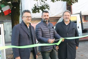 Inaugurata a Inzago la stazione di ricarica elettrica targata Cogeser Energia