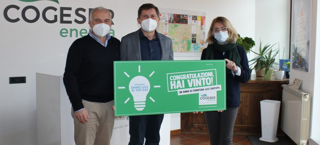COGESER Energia premia la fedeltà: ecco i primi tre vincitori del concorso “Diamo luce al tuo gas”