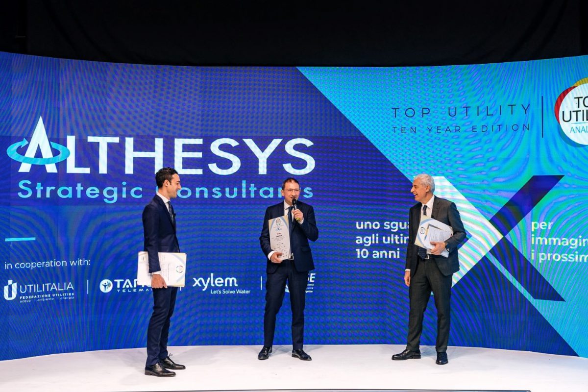 Top Utility 2022 premia 10 anni di crescita e innovazione di Gruppo CAP