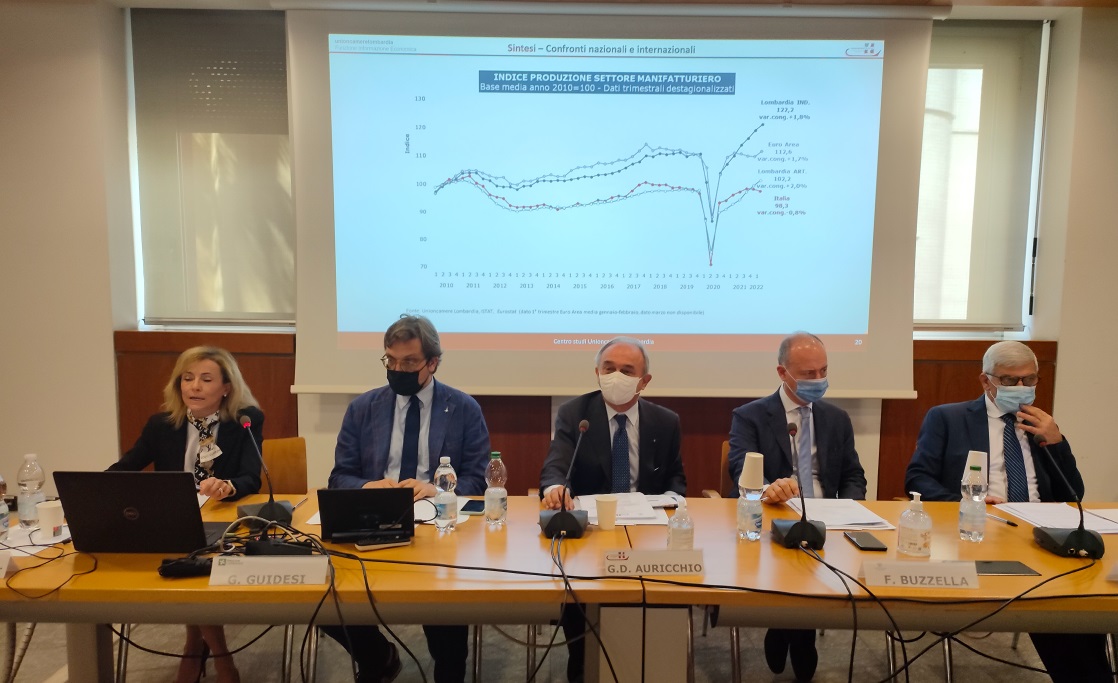 Milano, Brianza, Lodi: per l’industria, dati positivi nel primo trimestre 2022