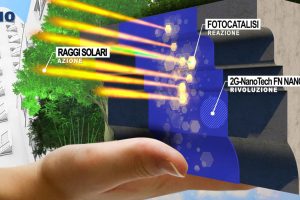 Con 2G Nano Tech le facciate dei palazzi e i locali diventano grandi purificatori d’aria
