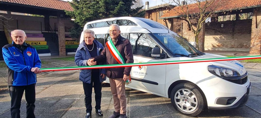 Un nuovo mezzo per il trasporto delle persone con disabilita a servizio dei Melzesi