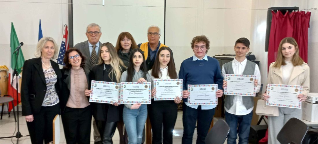 Consegnate dal Lions Club le borse di studio agli studenti meritevoli
