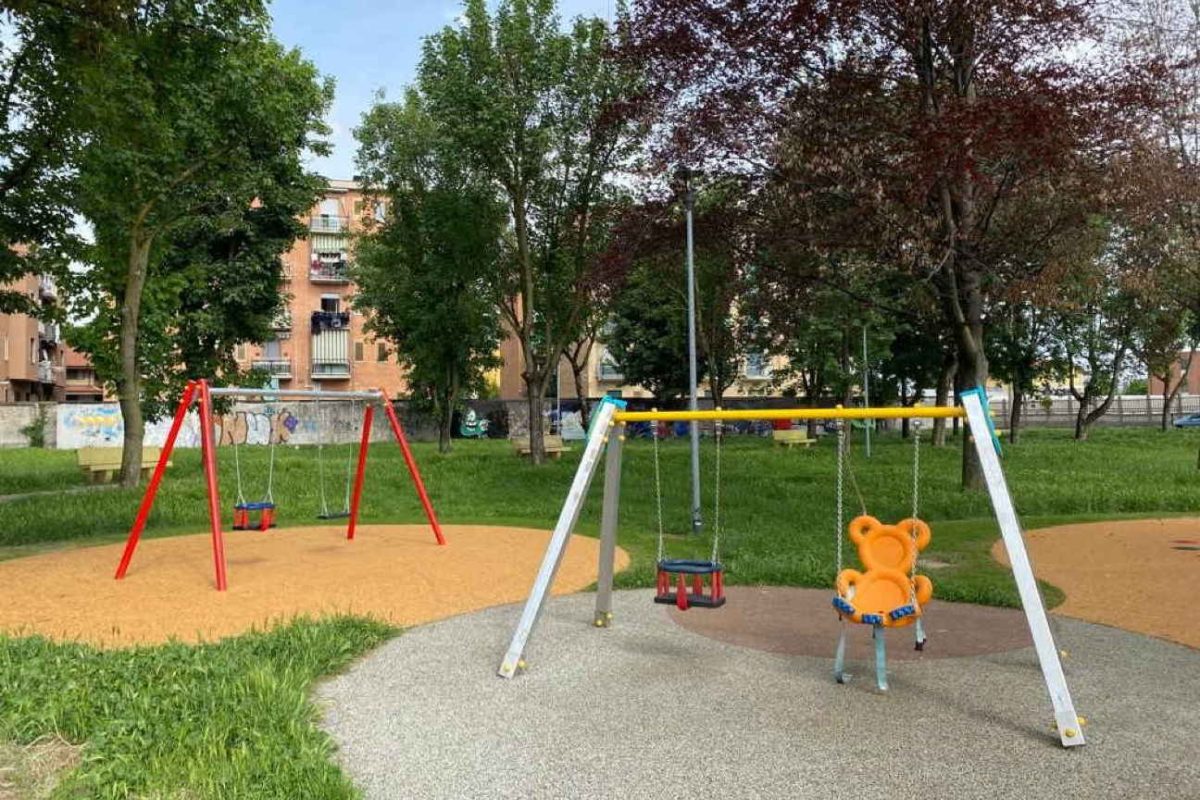 Si inaugura il Parco Lorenzo Borrelli, area giochi inclusiva