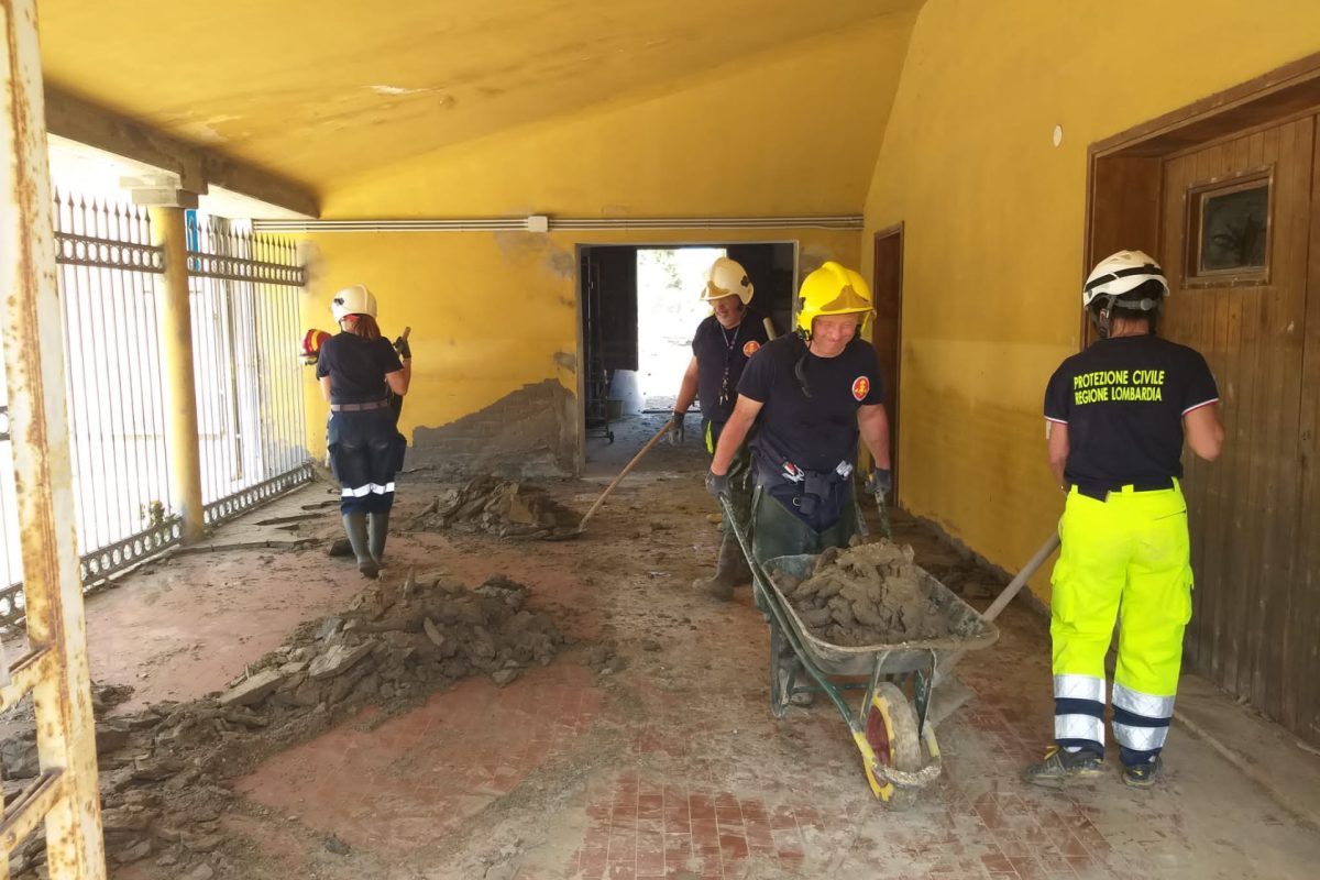 La Protezione Civile della Città Metropolitana di Milano racconta i giorni al “comando” in Emilia Romagna