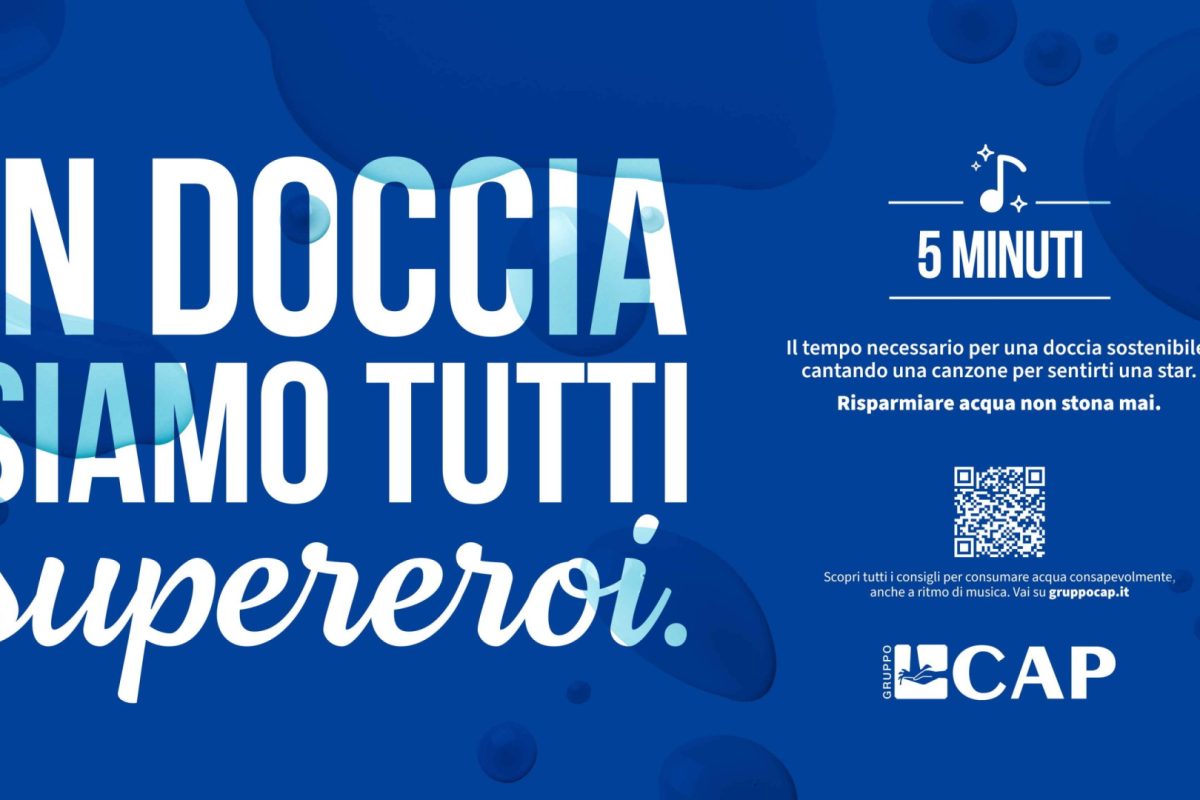 Acqua Sound: la playlist su Spotify che aiuta a non sprecare acqua sotto la doccia