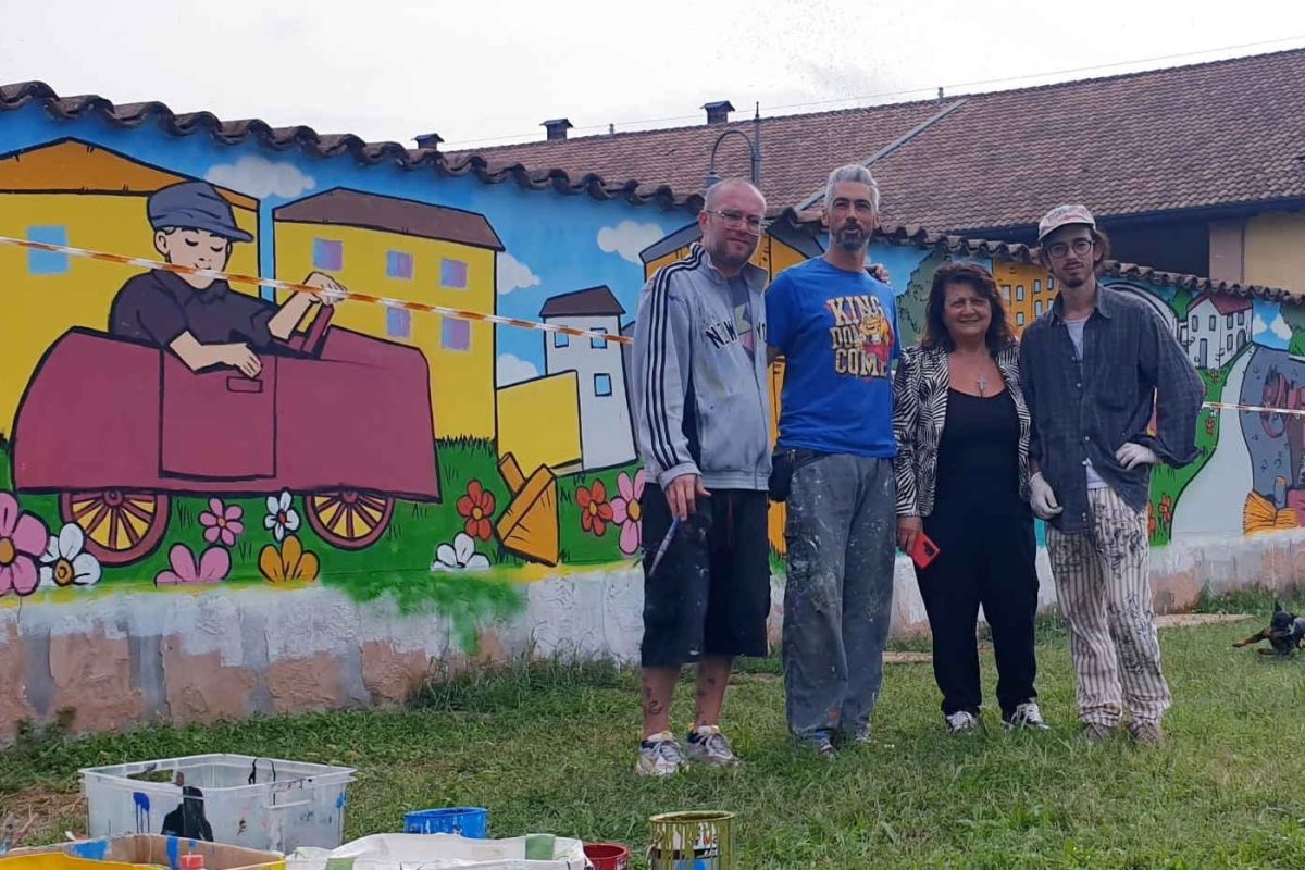 Murales interattivi esempio di rigenerazione urbana