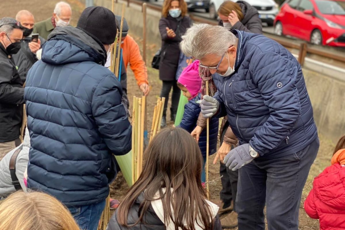 Il Sindaco Veneroni saluta la Presidenza del Parco Est delle Cave