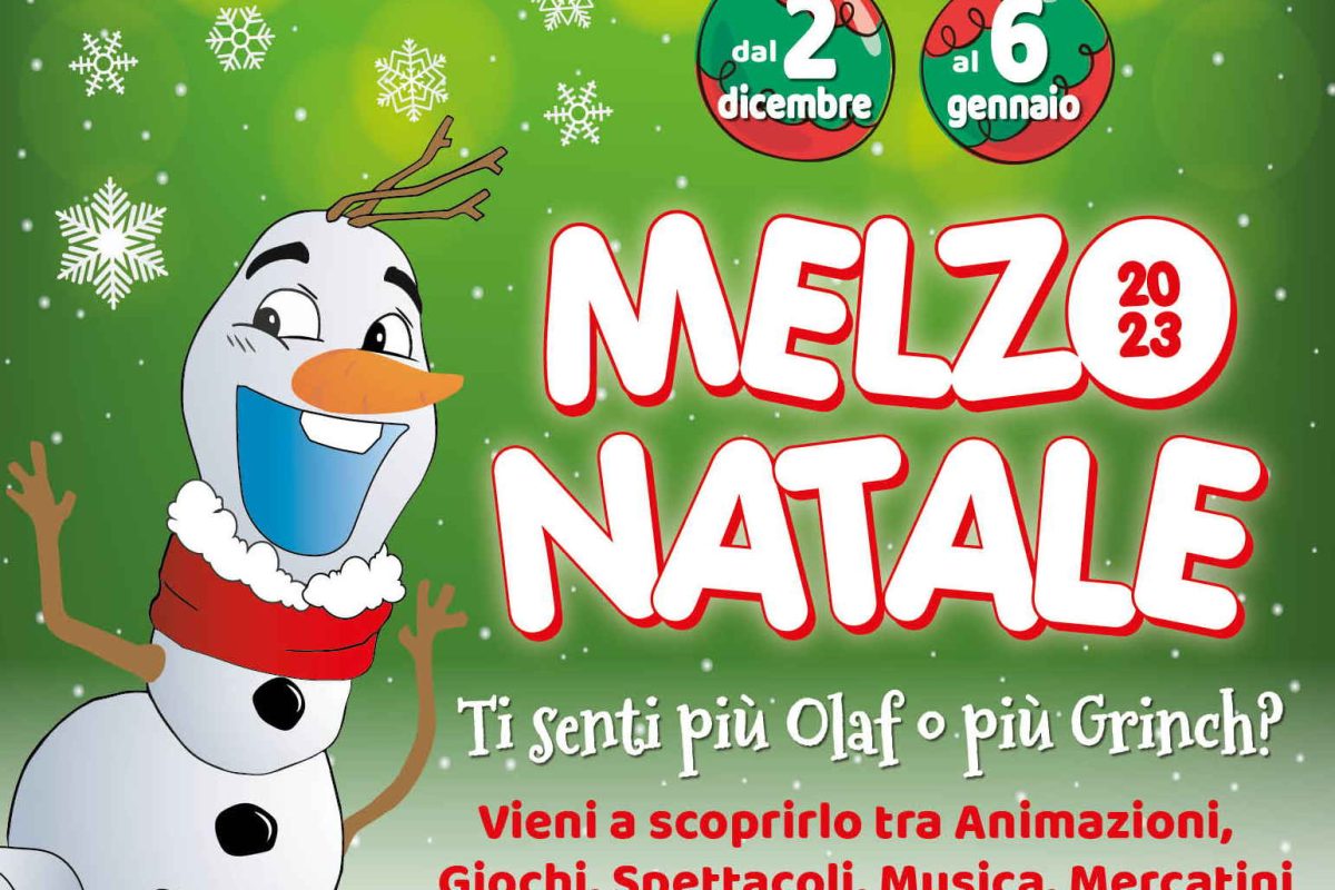 Natale a Melzo… ti senti più OLAF o più GRICH?