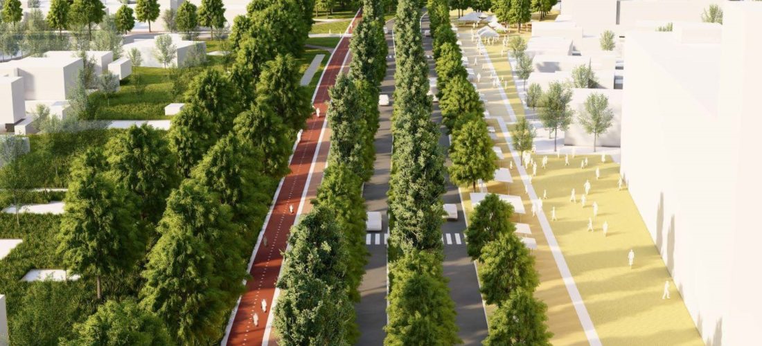 Chilometroverde: la Cassanese diventa un parco alberato lungo tre chilometri