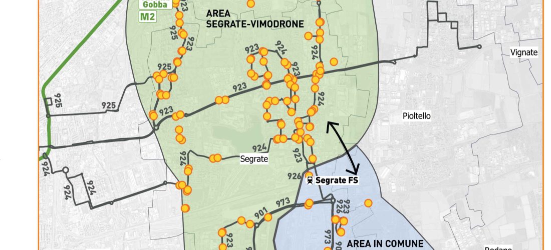 Dal 20 maggio il nuovo servizio ChiamaBus nei Comuni di Segrate, Vimodrone e Peschiera Borromeo