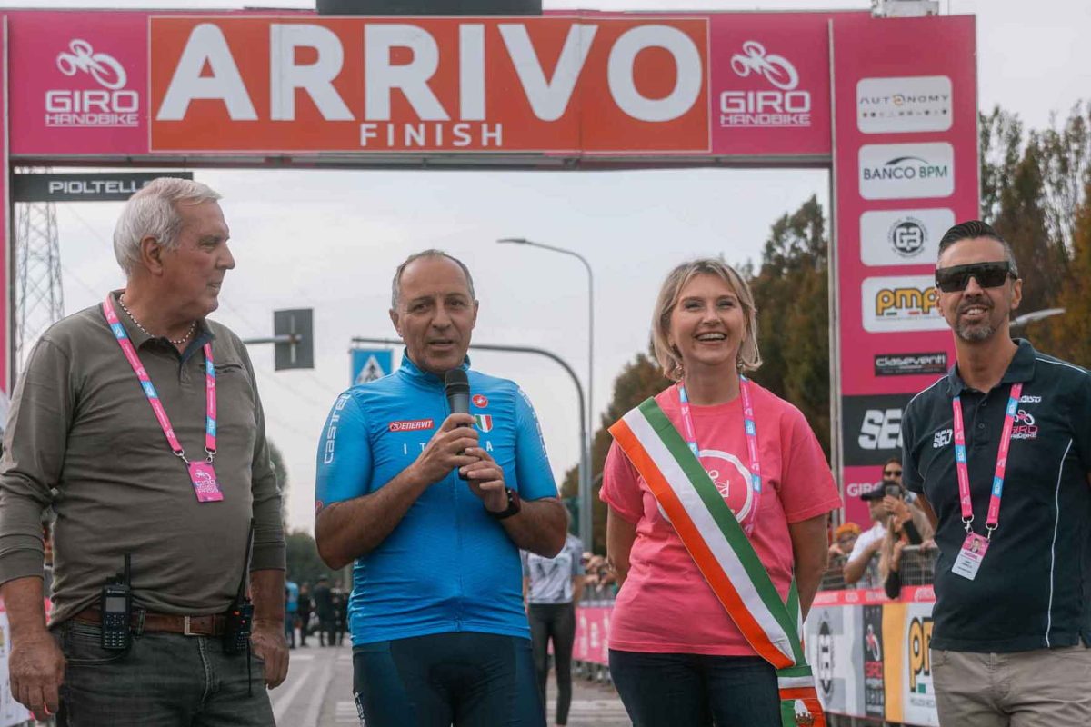 Giro Handbike 2024: a Pioltello un grande successo