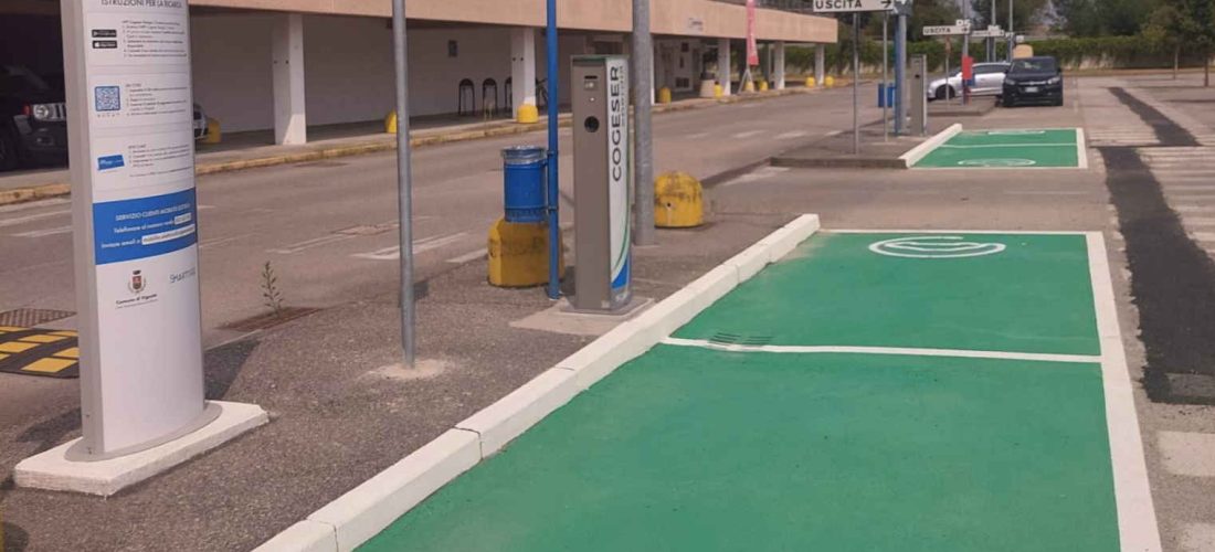 Vignate inaugura la seconda stazione di ricarica elettrica firmata COGESER Energia 