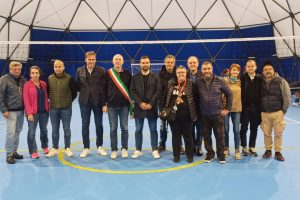 Inaugurato il Pallone sportivo di via don Minzoni