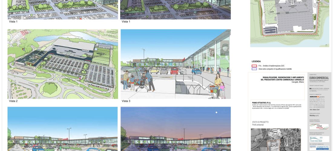 Ampliamento del Centro Commerciale Carosello: ok dalla Giunta, ora palla alla Regione