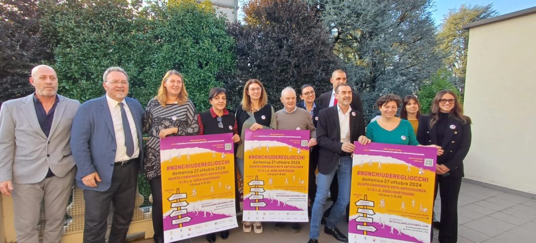 #nonchiuderegliocchi: il 27 ottobre la camminata organizzata da Rete V.I.O.L.A.