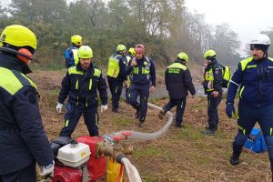 Esercitazione della Protezione Civile della Città Metropolitana sugli effetti del cambiamento climatico