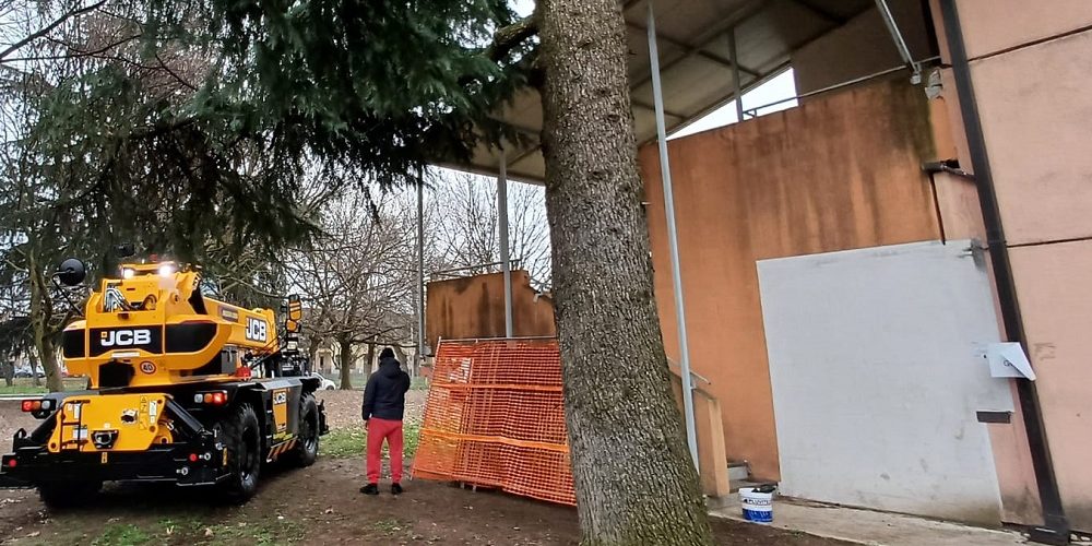 Partiti i lavori anche al plesso scolastico di via Sirio 