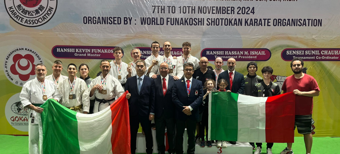 La Dojo Wa di Cusano Milanino ha sbancato i Mondiali di Karate