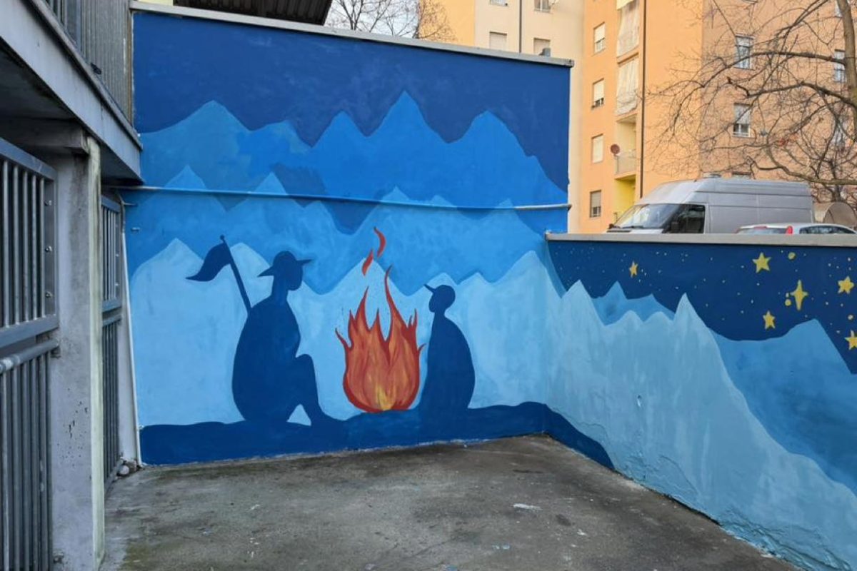 Gli scout a Cinisello Balsamo compiono 80 anni e realizzano un murale per la città