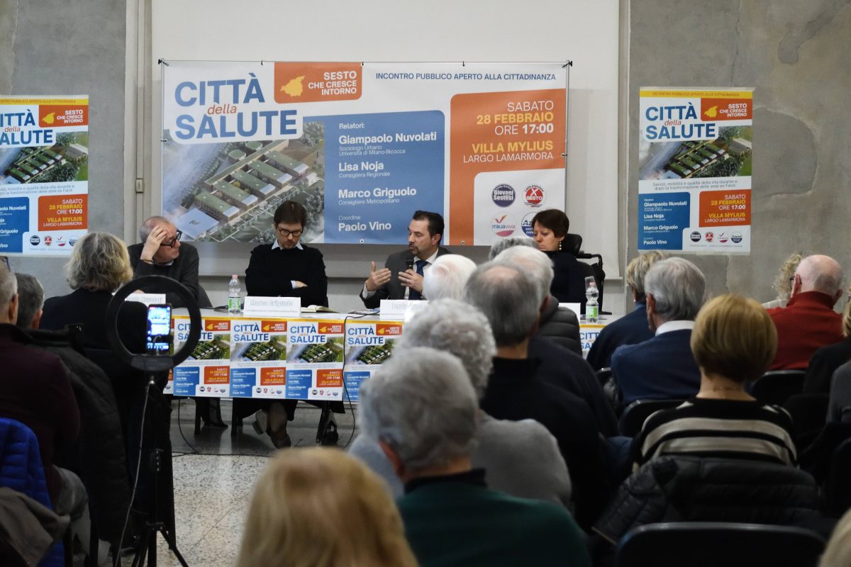 Città della Salute e della Ricerca, la città è presente.