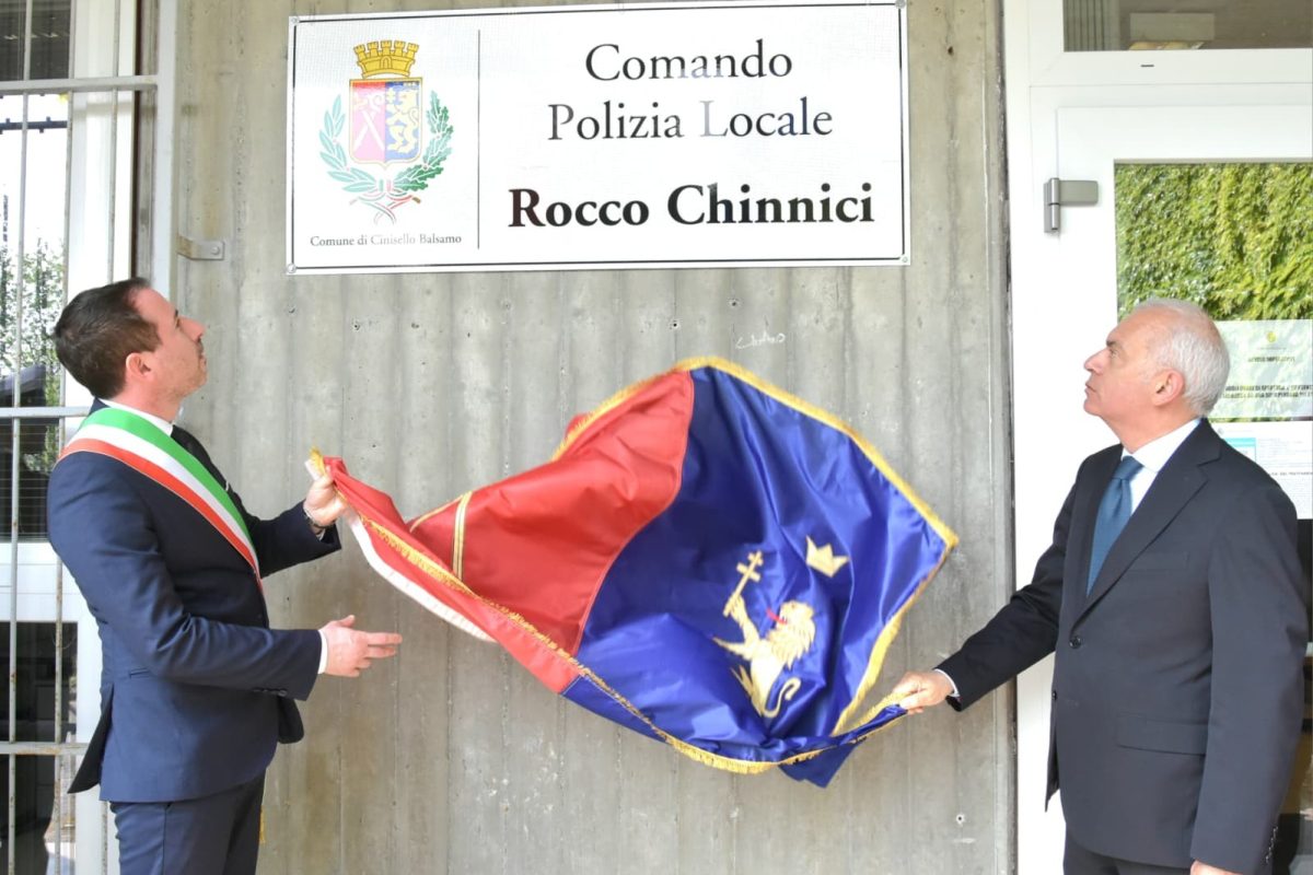 Intitolato a Rocco Chinnici il Comando della Polizia Locale: memoria e impegno per la legalità