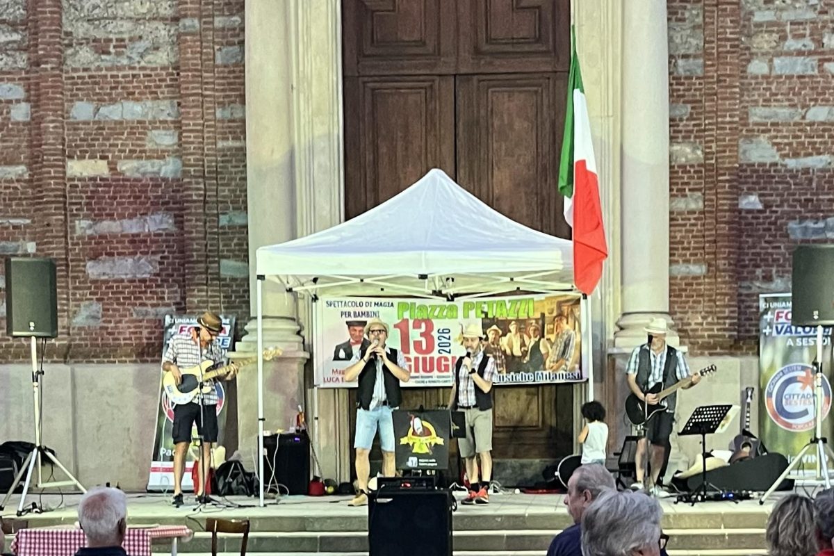 Piazza Petazzi gremita oltre ogni aspettativa: una straordinaria giornatadi musica, cultura e partecipazione