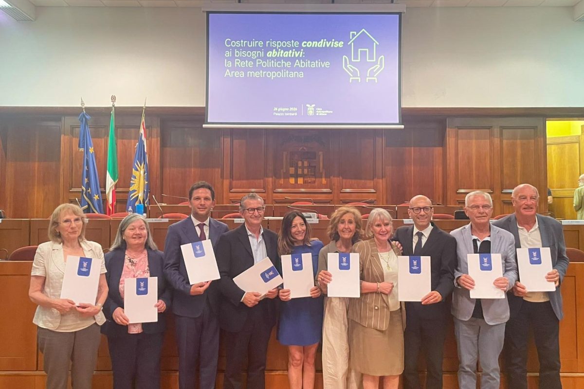 Sottoscritto a Palazzo Isimbardi il Protocollo per la Rete abitativa dell’Area Metropolitana