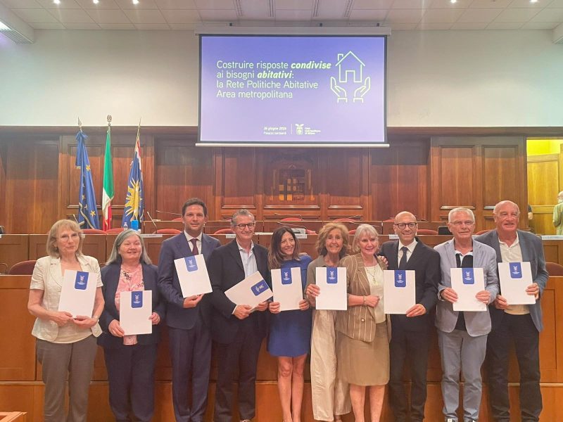 Sottoscritto a Palazzo Isimbardi il Protocollo per la Rete abitativa dell’Area Metropolitana
