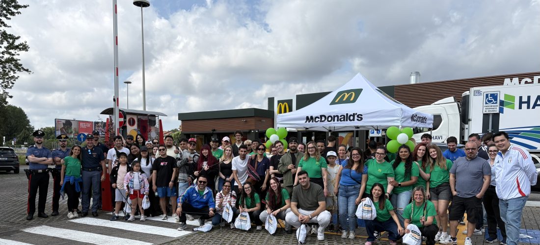 Oltre 190 kg di rifiuti raccolti a Sesto e nel Municipio 9 grazie a “Insieme a te per l’ambiente” di McDonald’s