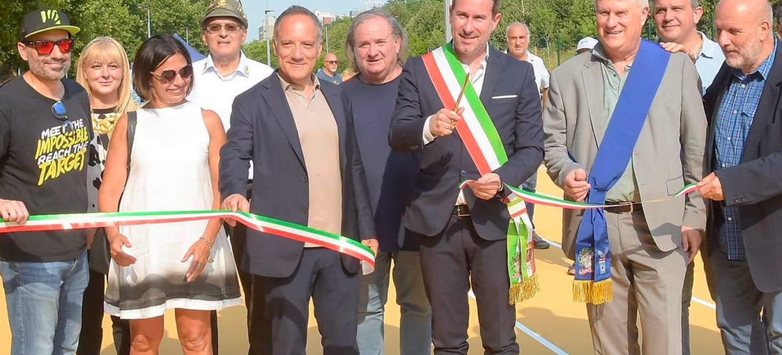 Inaugurata la nuova Area Multisport di via Turoldo