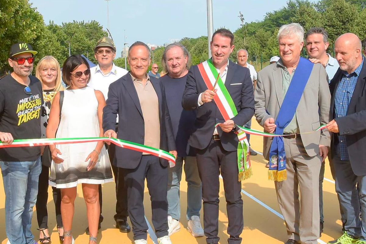 Inaugurata la nuova Area Multisport di via Turoldo